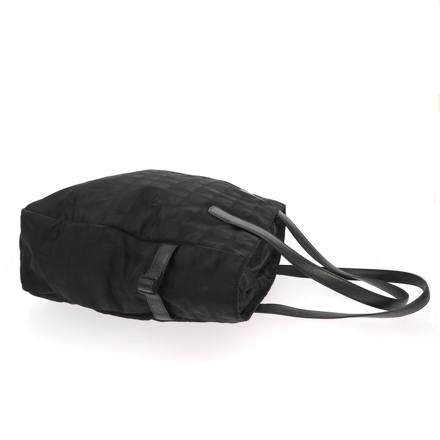 CHANEL Shoulder Bag in Black Fabric