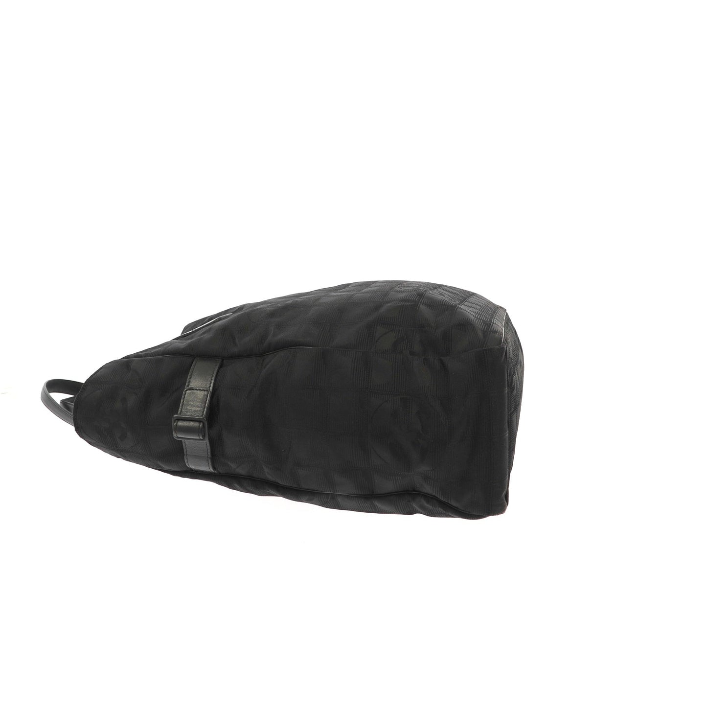 CHANEL Shoulder Bag in Black Fabric