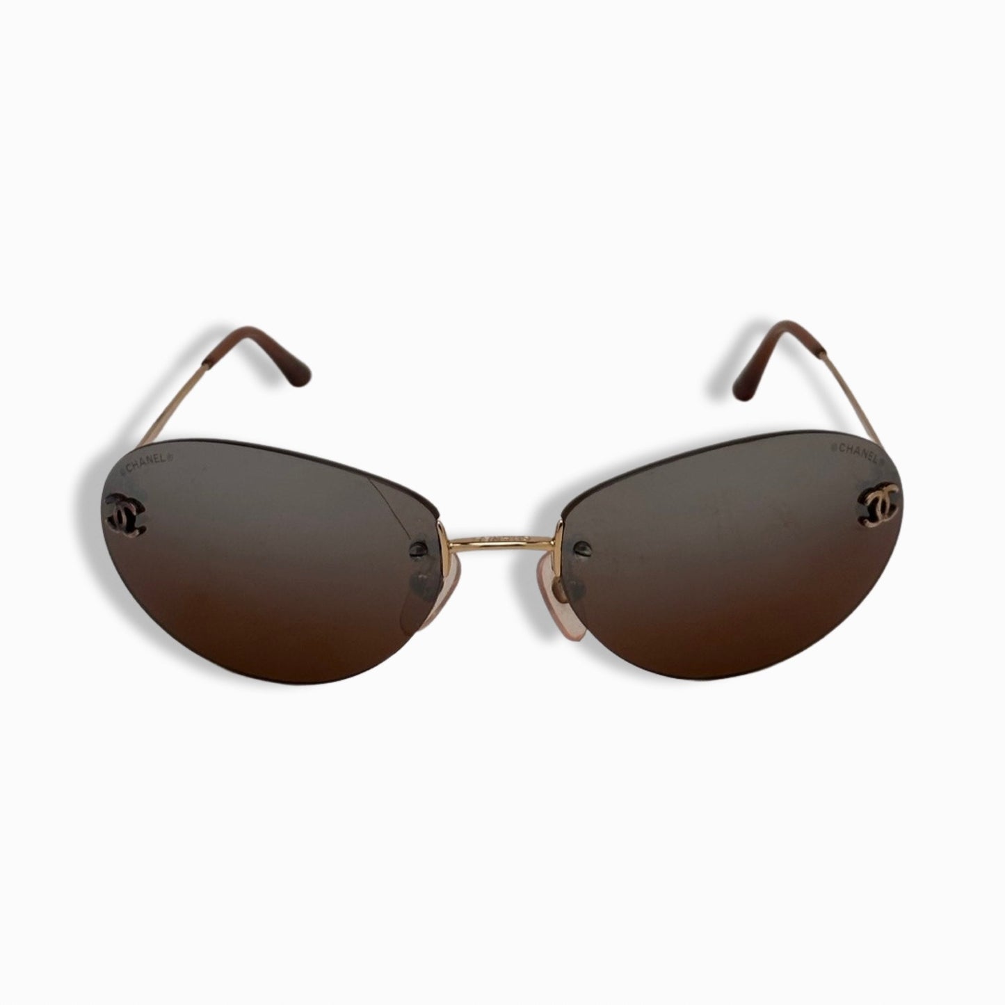 Chanel Cat Eye Aviator Sunglasses