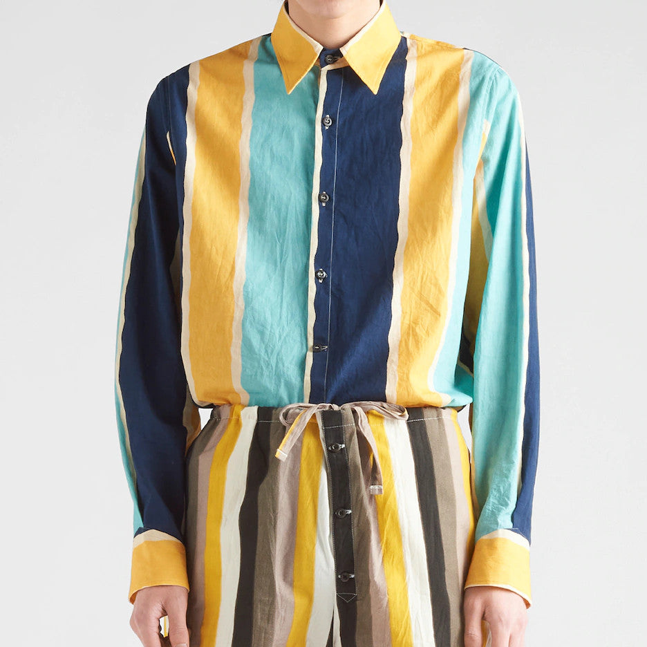 Printed cotton shirt