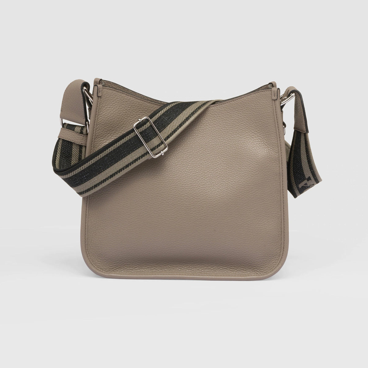 Leather hobo bag