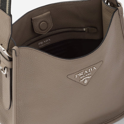 Leather hobo bag