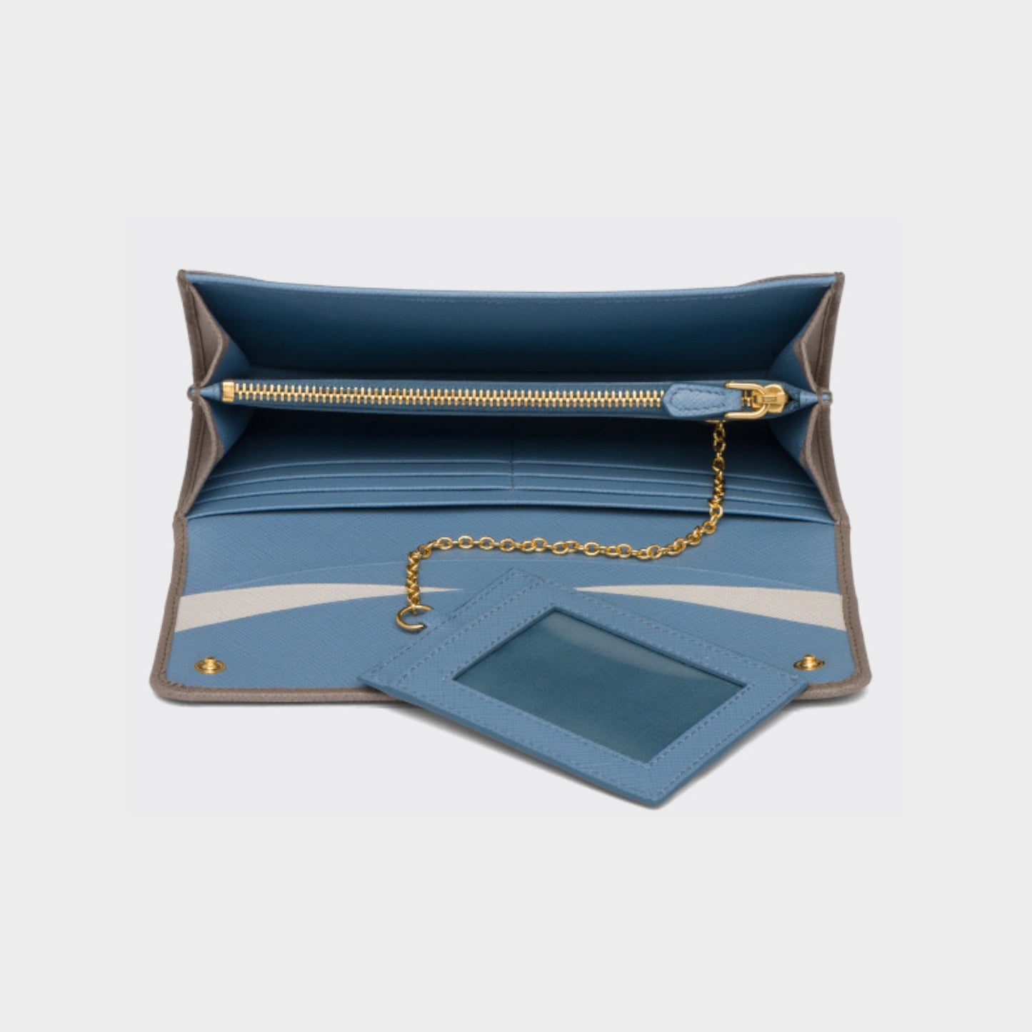 Large Saffiano Leather Wallet