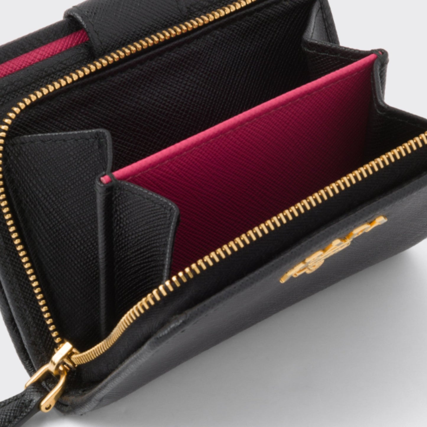 Small Saffiano Leather Wallet