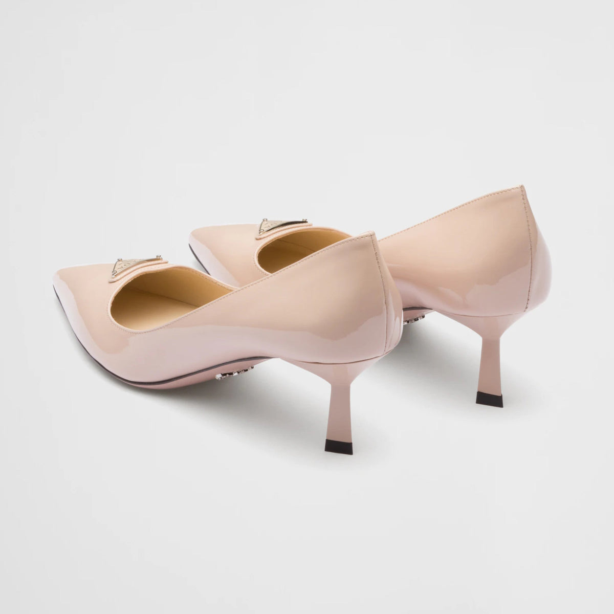 Patent-leather pumps
