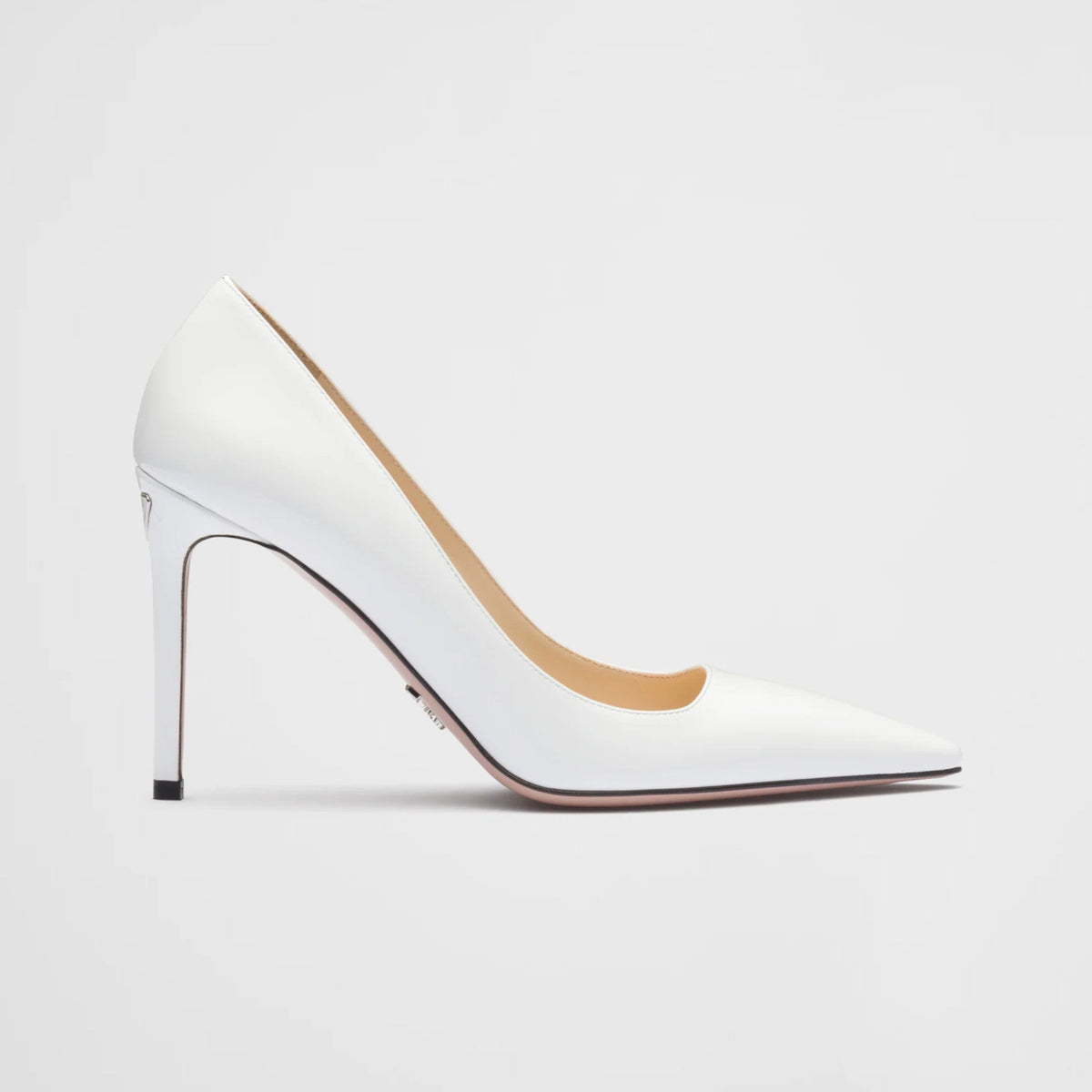 Patent leather pumps