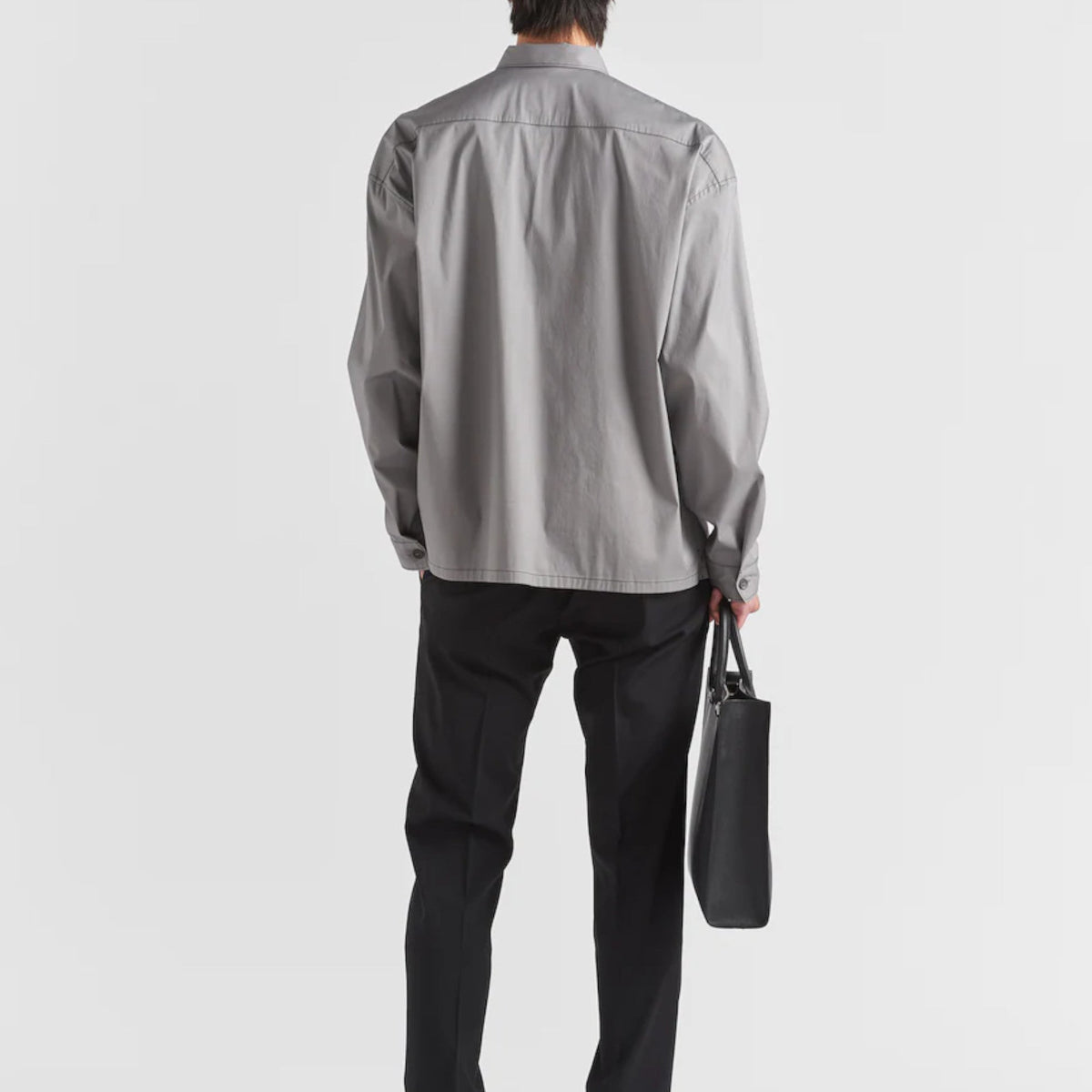 Stretch cotton shirt