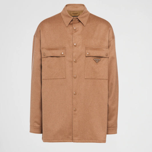 Camel-hair shirt