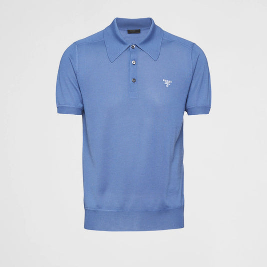 Cashmere polo shirt