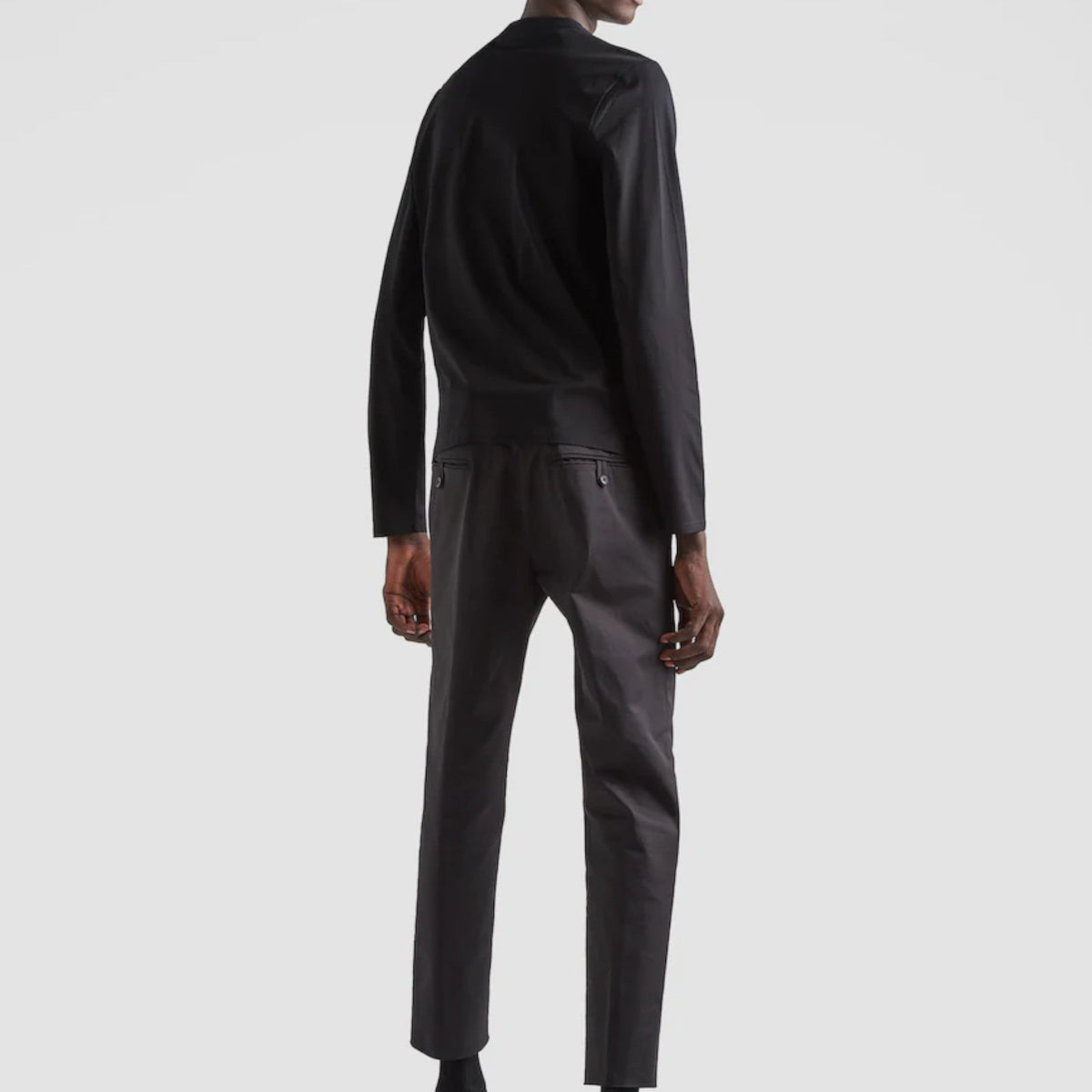 Stretch cotton T-shirt