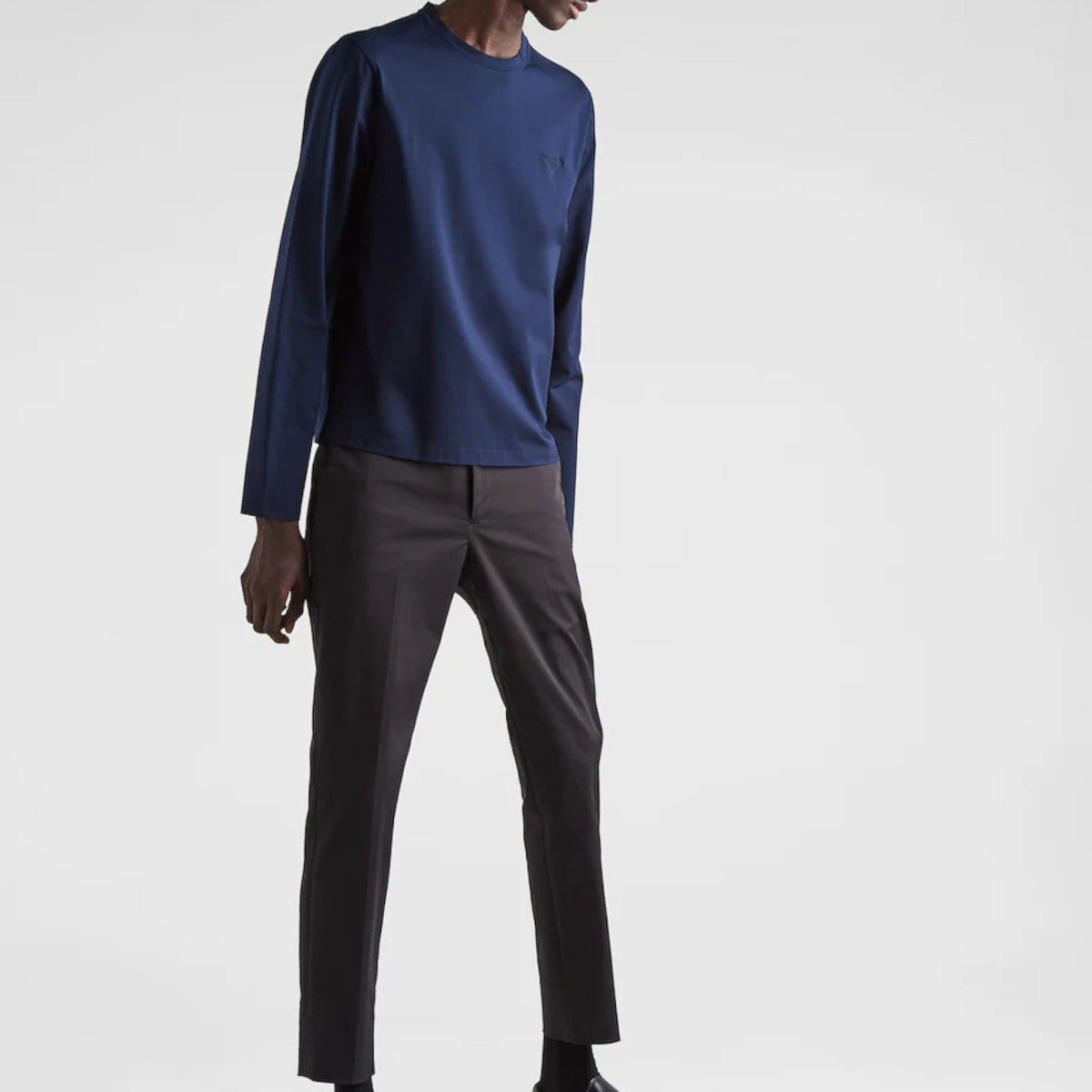 Stretch cotton T-shirt