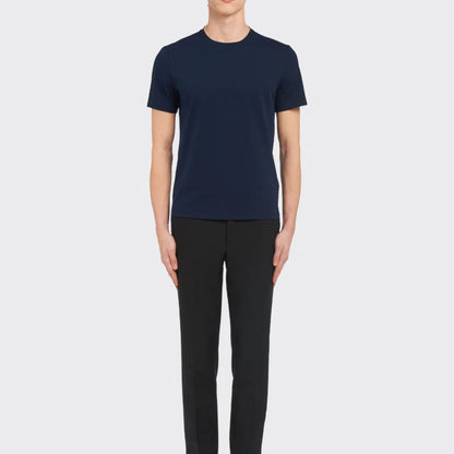 Stretch cotton T-shirt