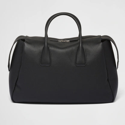 Leather travel bag