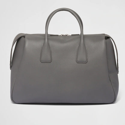 Leather travel bag