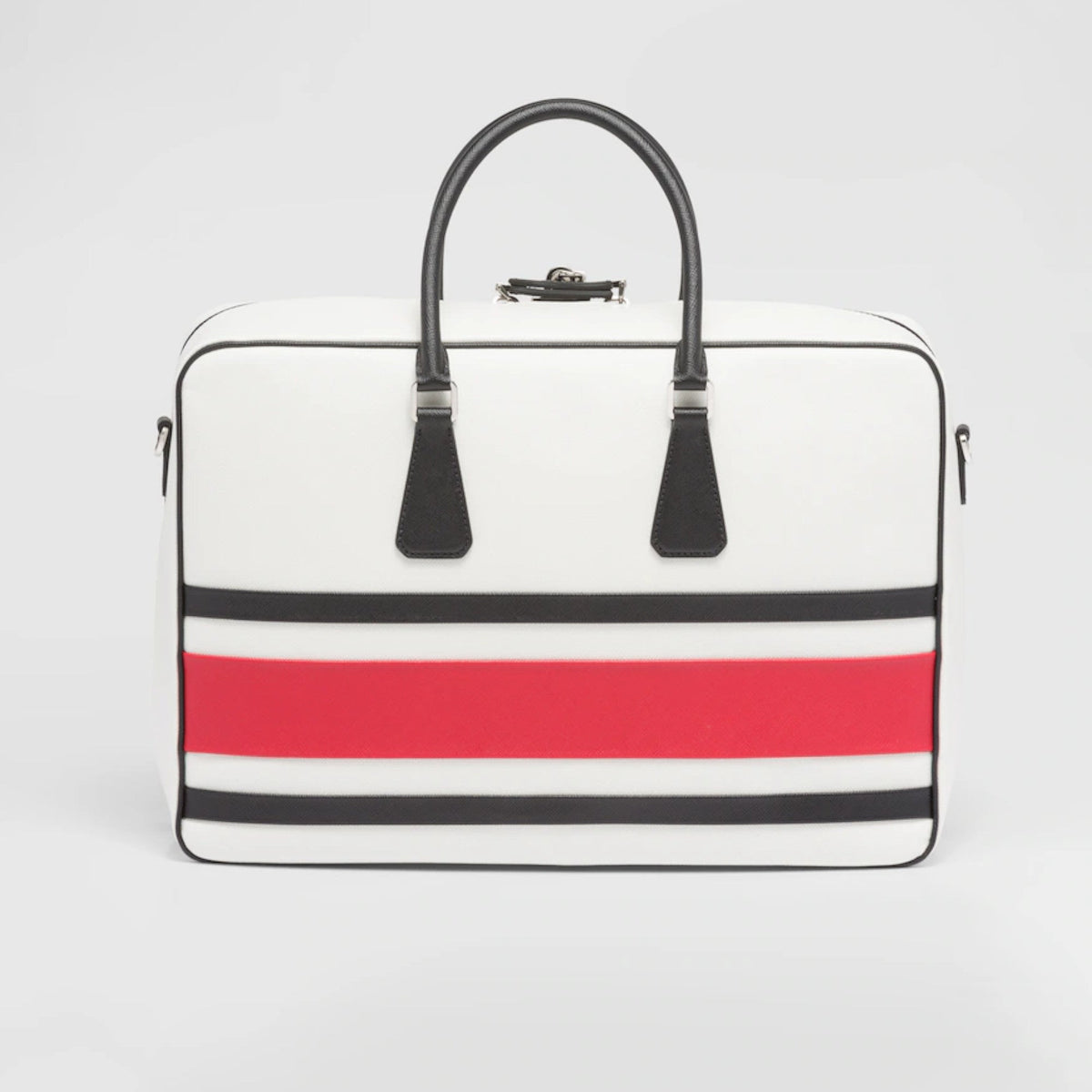 Saffiano leather travel bag