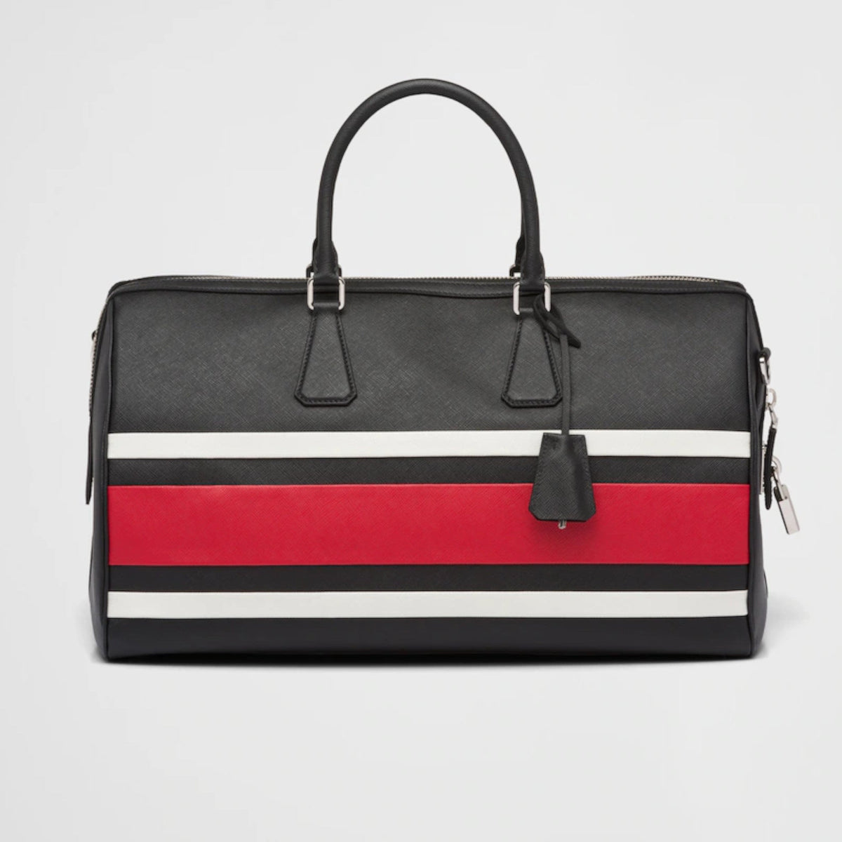 Saffiano leather travel bag