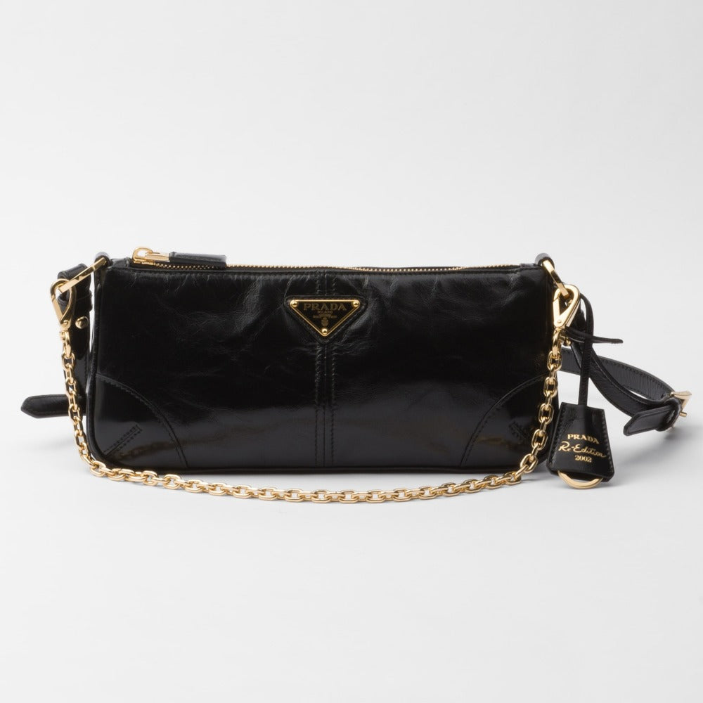 Re-Edition 2002 medium leather shoulder bag