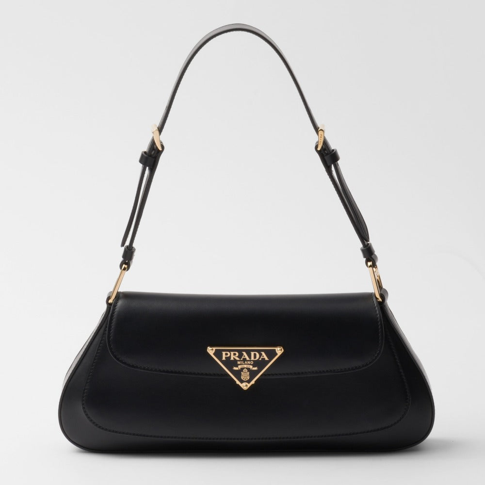 Leather shoulder bag