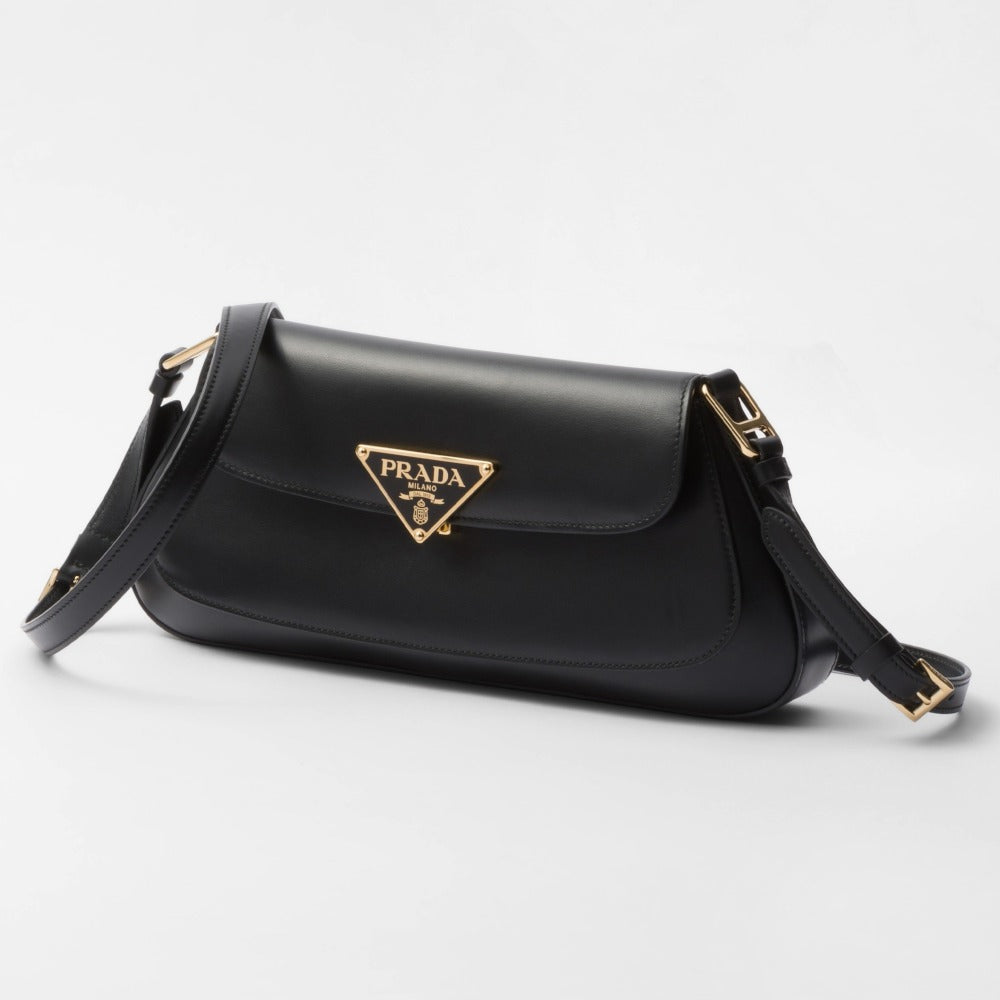 Leather shoulder bag