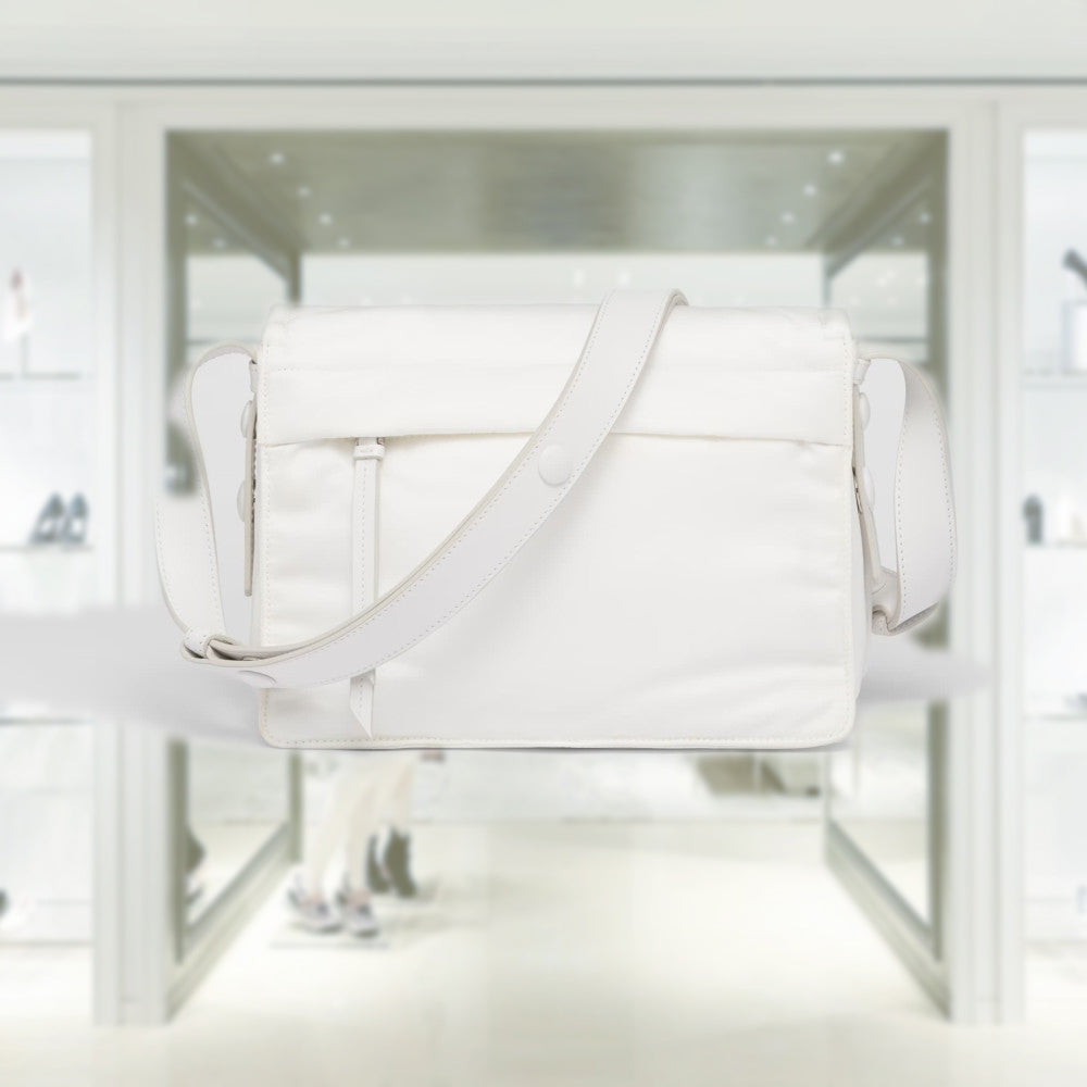 Small padded Re-Nylon shoulder bag
