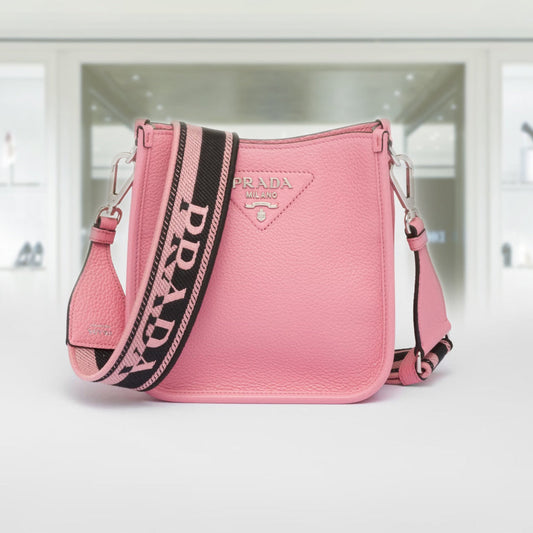 Leather mini shoulder bag