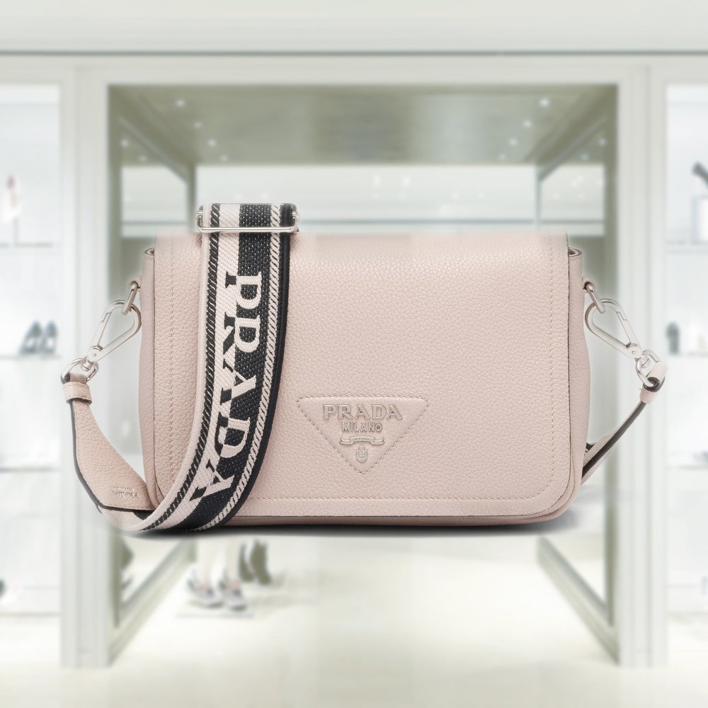 Leather shoulder bag