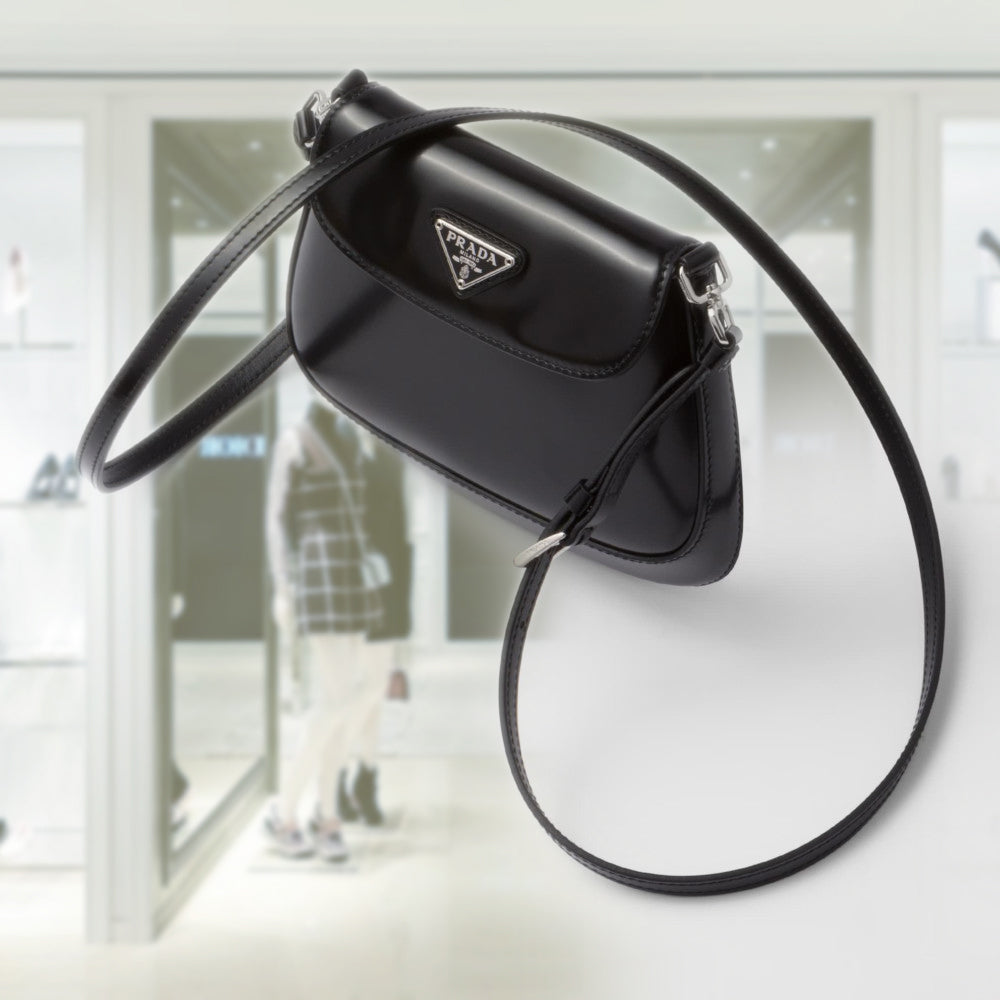 Prada Cleo brushed leather mini bag