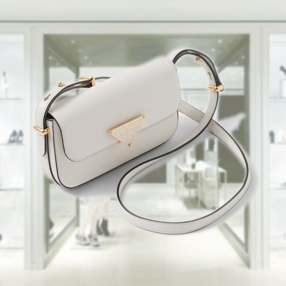 Leather shoulder bag