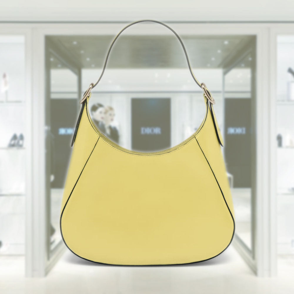 Leather shoulder bag