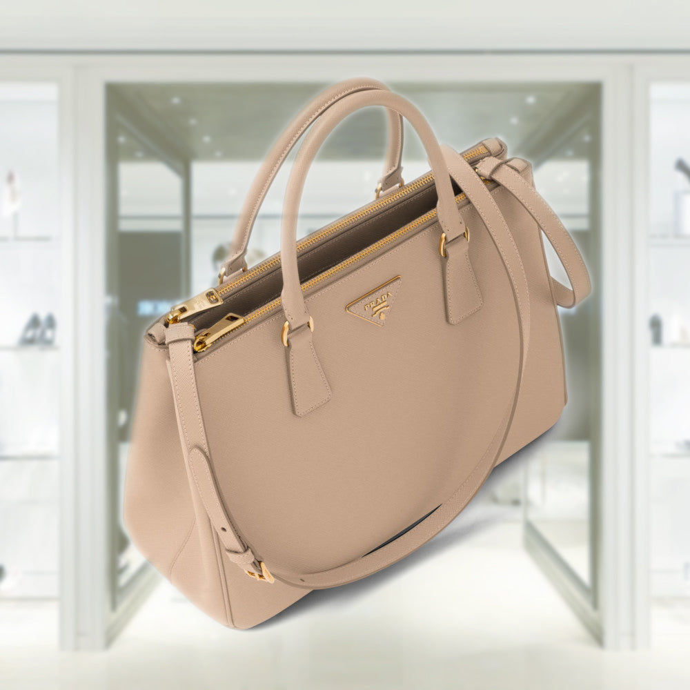 Large Prada Galleria Saffiano leather bag