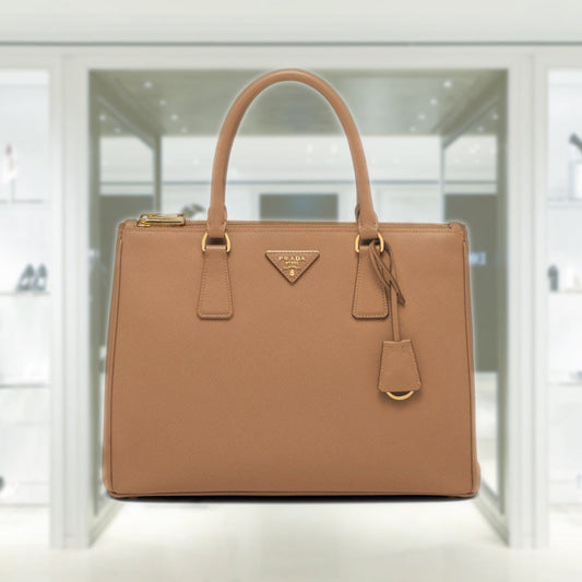 Large Prada Galleria Saffiano leather bag