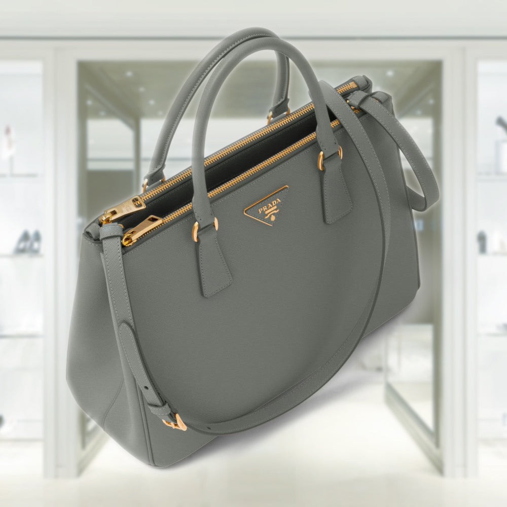 Large Prada Galleria Saffiano leather bag