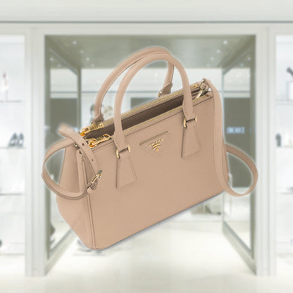 Small Prada Galleria Saffiano leather bag