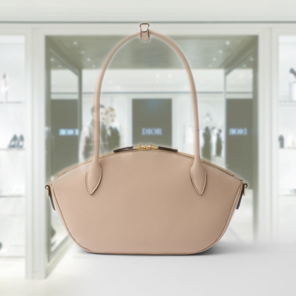 Small leather handbag