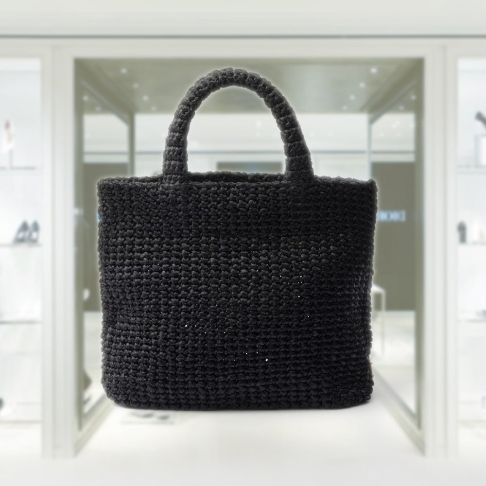 Small crochet tote bag