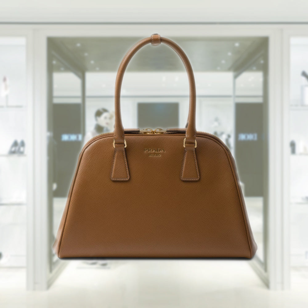Medium Saffiano leather bag