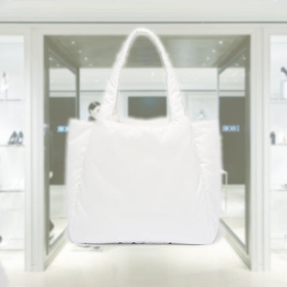 Large padded Re-Nylon tote bag