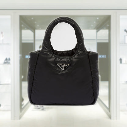 Medium padded Prada Soft nappa leather bag
