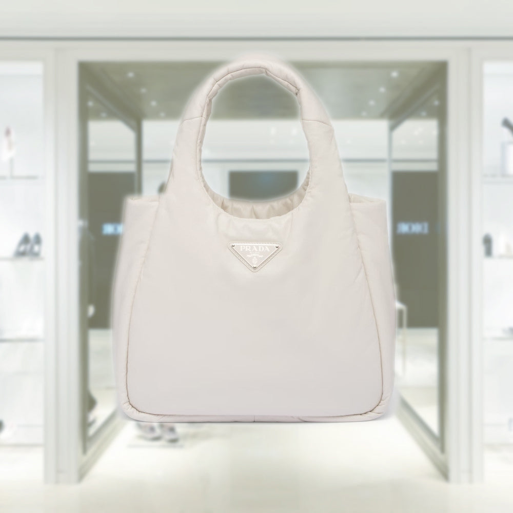 Medium padded Prada Soft nappa leather bag