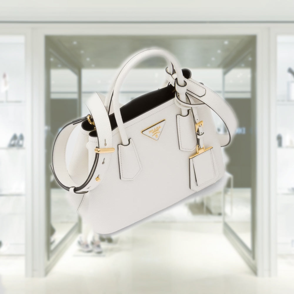 Prada Double Saffiano leather mini bag
