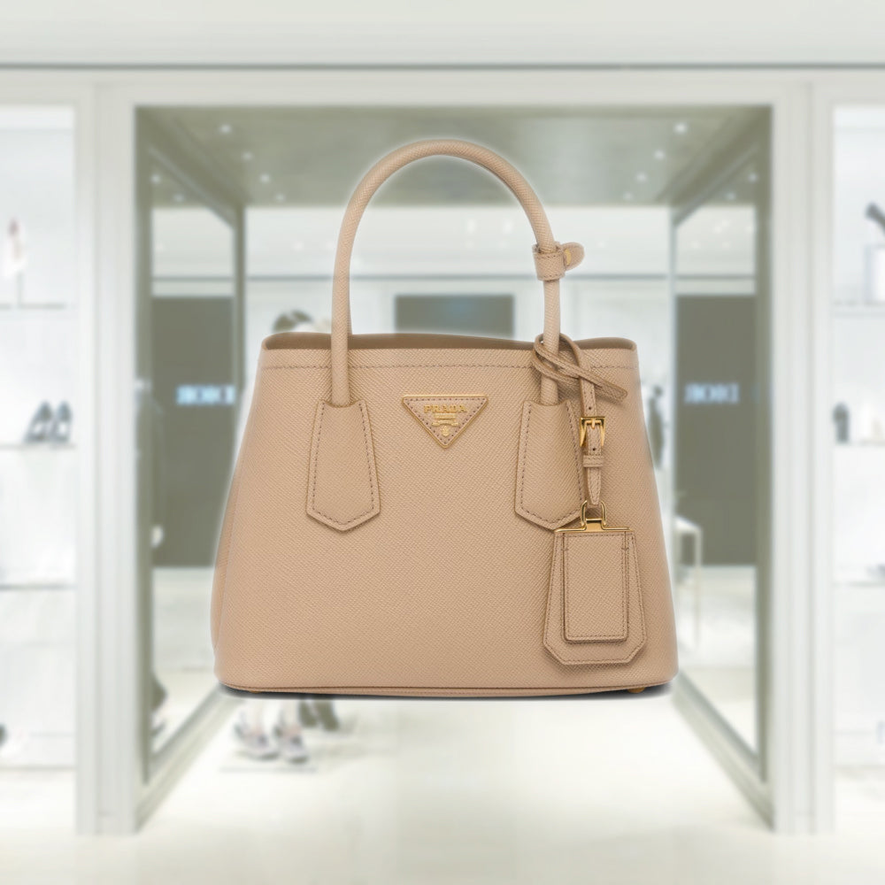 Prada Double Saffiano leather mini bag