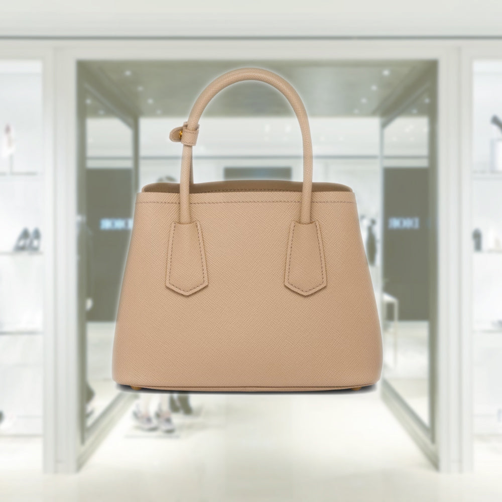 Prada Double Saffiano leather mini bag