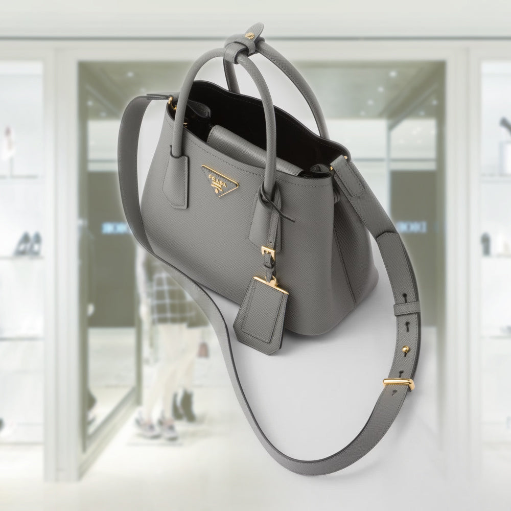 Prada Double Saffiano leather mini bag
