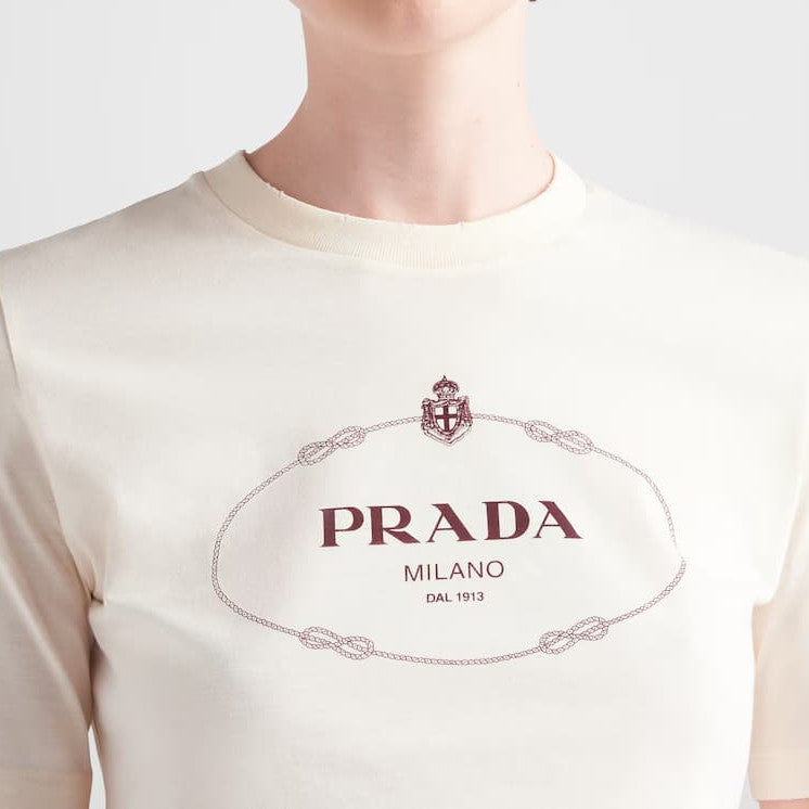 Printed jersey T-shirt