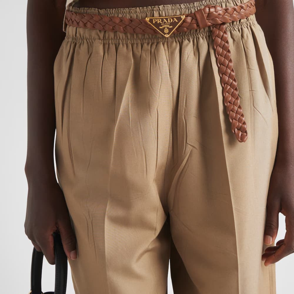 Silk pants
