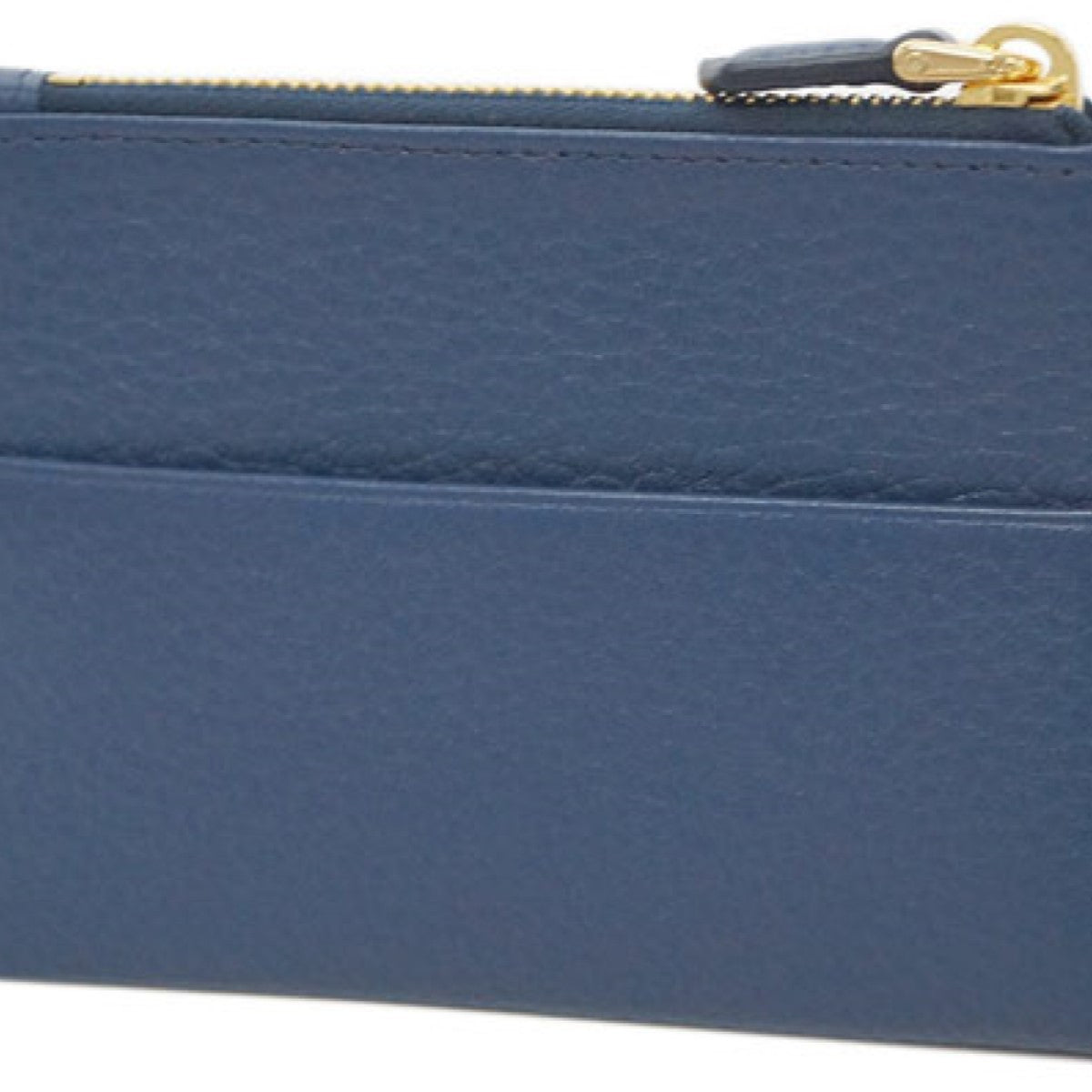 Prada Blue Saffiano Leather Card Holder