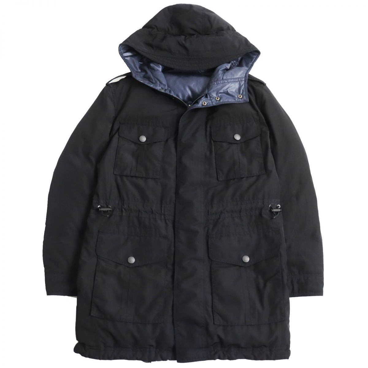 Burberry Reversible Logo Hooded Down Coat M