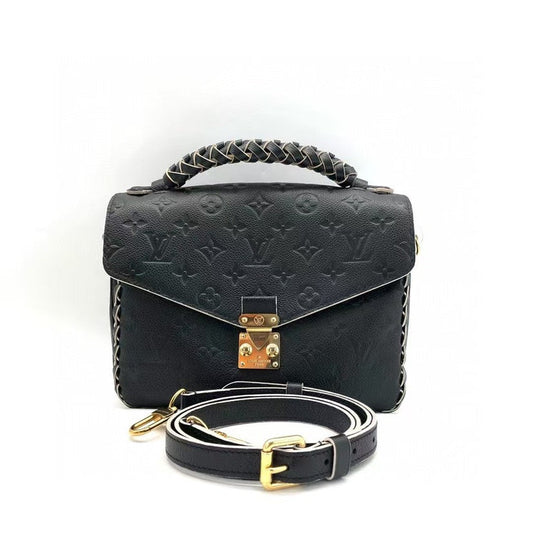 Louis Vuitton Métis Pochette Black Monogram Leather Bag
