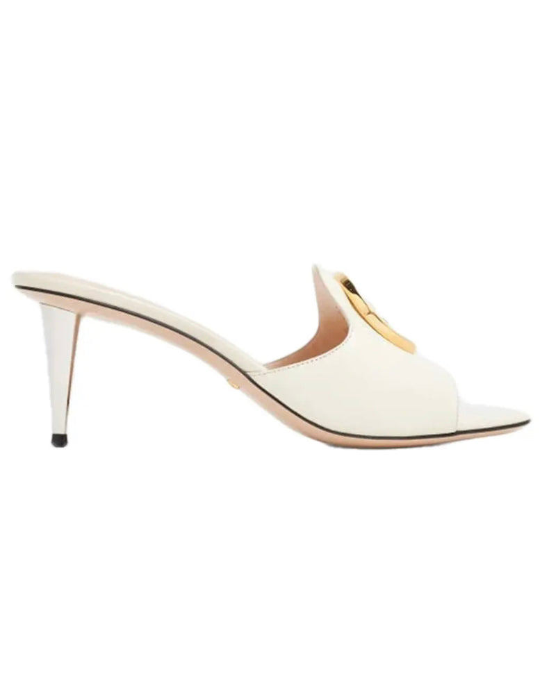 Gucci Sandal Leather Ls Malaga Mystic White Size
