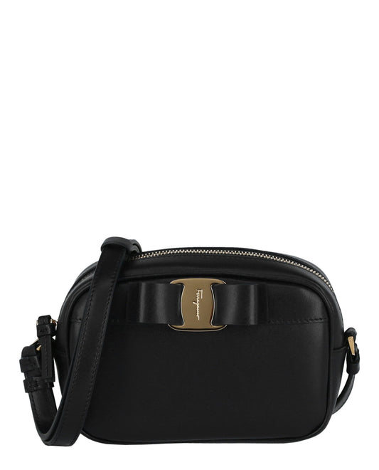 Ferragamo Vara Bow Leather Crossbody Bag Womens 21H498-753240